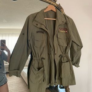 Thin Military Inspired Jacket